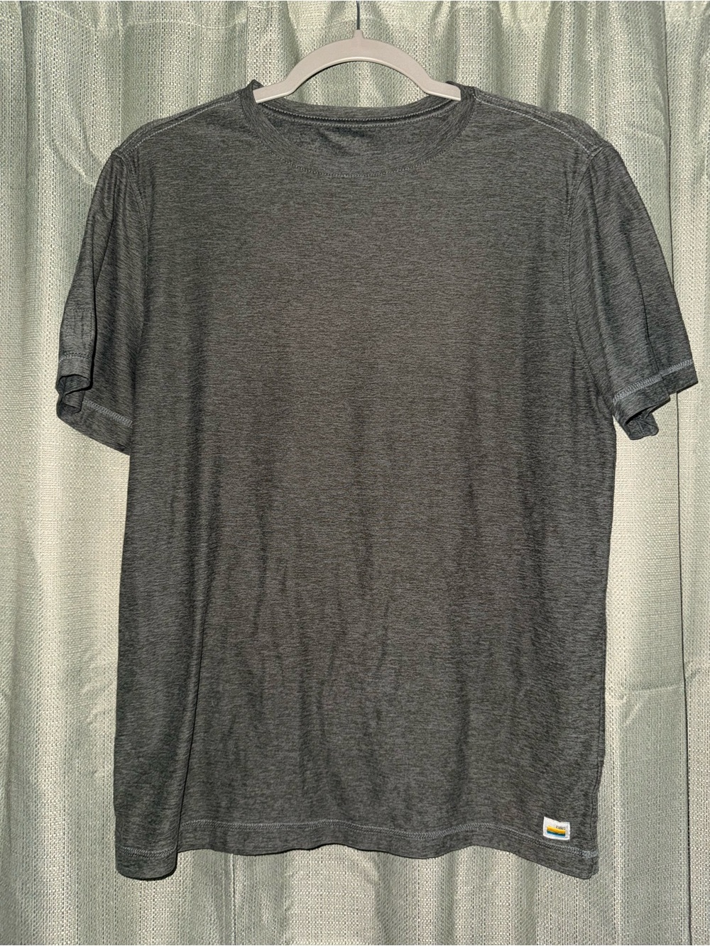 Vuori dream knit Men's Crew Neck T-Shirt - dark green S